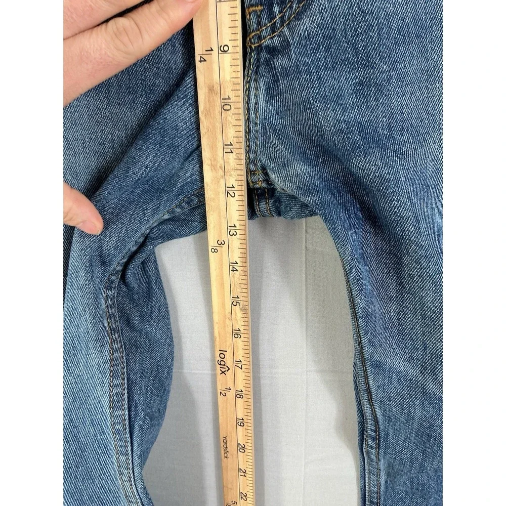 Levi's 505 Men's Straight Leg Jeans Blue Denim Size 34x29 Classic Fit